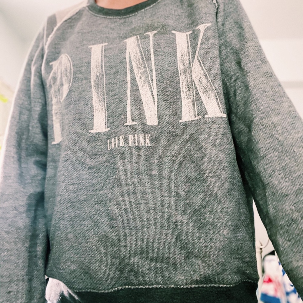 Grey Pink pullover